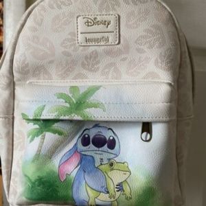 Loungefly Stitch with Frog Backpack (mini)